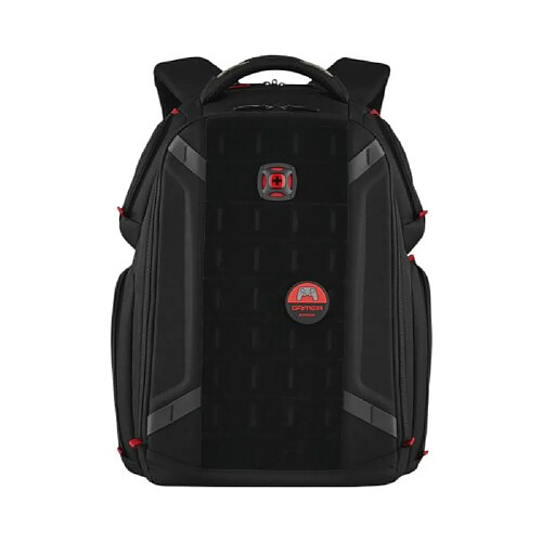 Wenger Sac à Dos pour Ordinateur Gaming 17.3'' PlayerOne avec Poche pour Clavier Noir