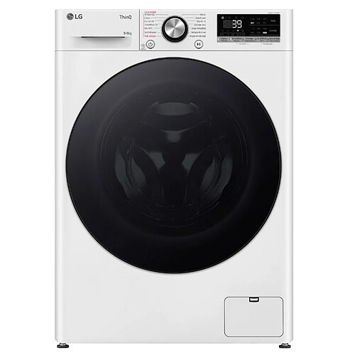 Lave-linge séchant 9/6kg 1400 tours/min blanc - F964R76WRST - LG