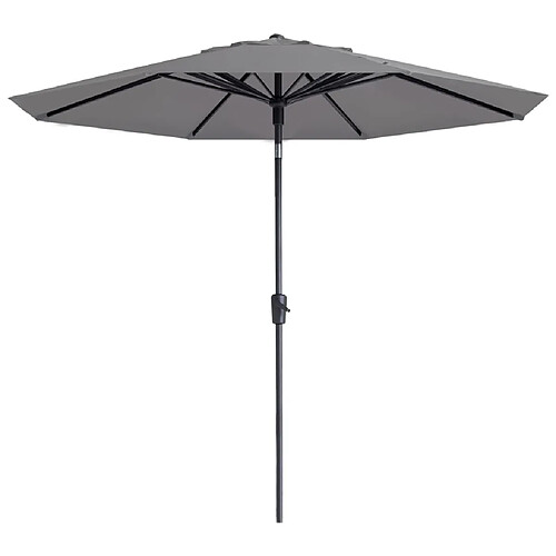 Madison Parasol Paros II Luxe 300 cm Gris clair