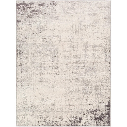 Surya KARIN - Tapis abstrait, Gris et Blanc cassé - 160x215cm