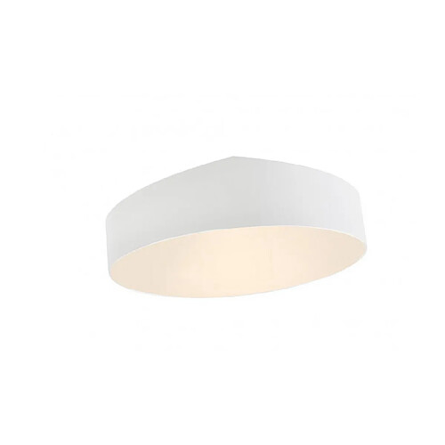 Luminaire Center Plafonnier salle de bains Mini blanc 8 ampoules 20cm