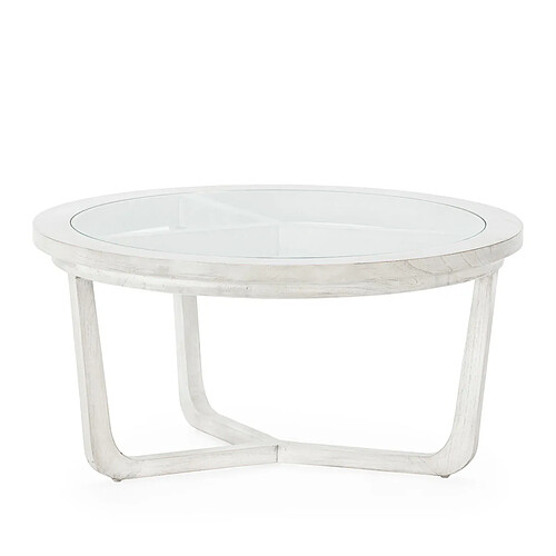 Table Basse Thai Natura Gris 80 x 40 x 80 cm