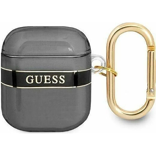 Guess Maroquinerie Guess GUA2HHTSK Housse pour AirPods Noir/Noir