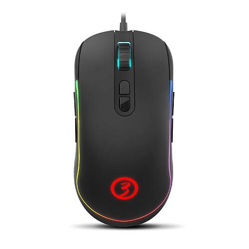 Souris gamer Ambidextre Ozone Néon X20, 10000dpi, RGB Spectra + Logiciel