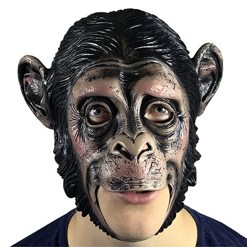 Totalcadeau Masque de singe en latex - accessoires déguisement article de fete