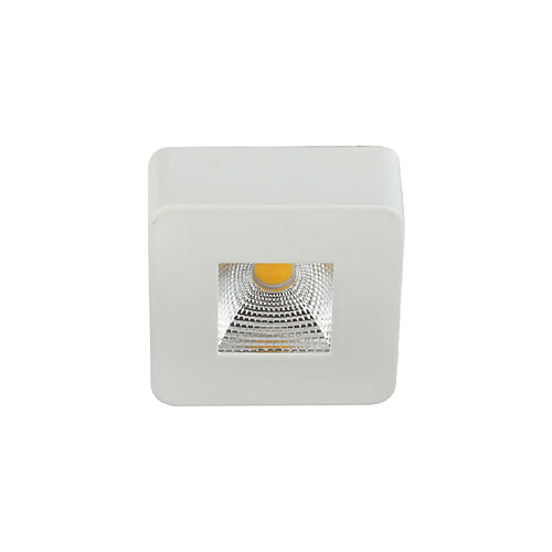 VITO Spot LED saillie carré EVA-6 5W 6500K Blanc