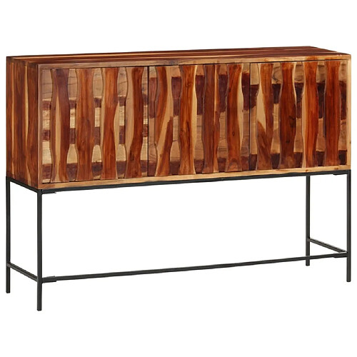 Maison Chic Buffet,Meuble de Rangement,commode pour salon,Cuisine 110x28x76 cm bois massif d'acacia -MN87797