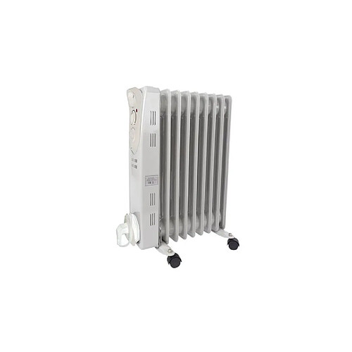 Perel Radiateur bain d'huile - 2000 w - 9 éléments