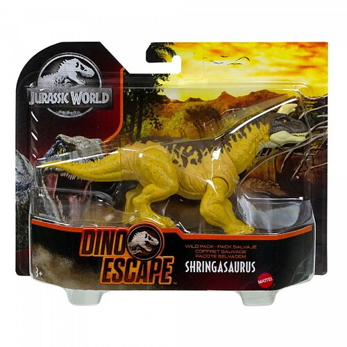 Mattel Figure Jurassic World Wild Pack Shringasaurus