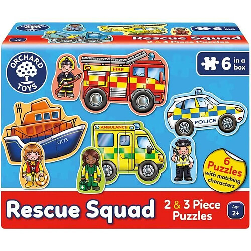 Orchard Toys Equipe de secours - Puzzle - ORCHARD