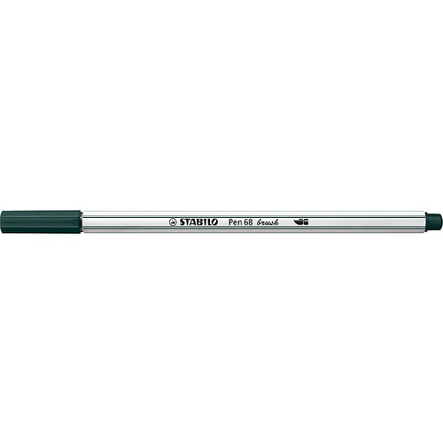 STABILO Feutre pinceau Pen 68 brush, vert sapin ()