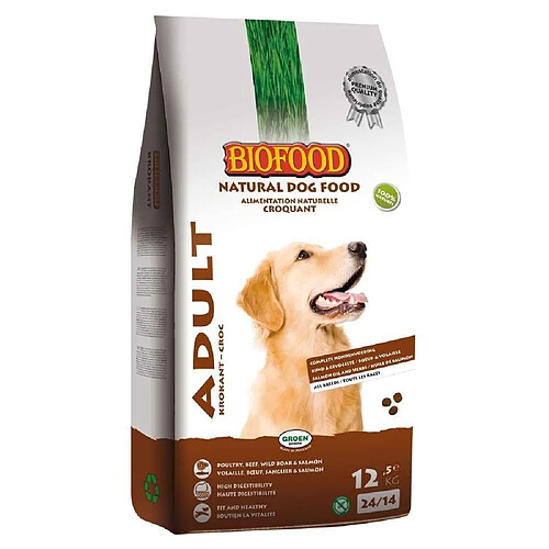 Croquettes Croquant Adult Light pour Chiens - Biofood - 12,5Kg