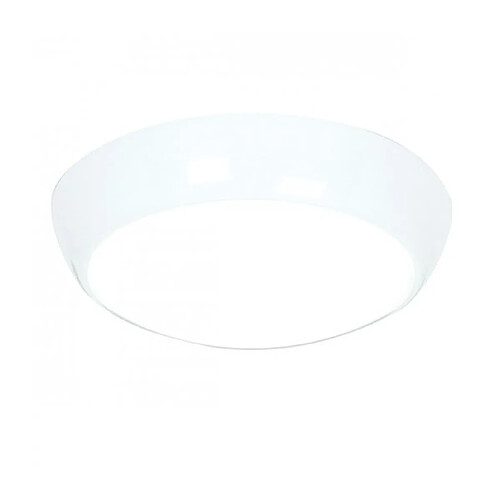 Saxby Plafonnier Vigor Polycarbonate blanc brillant