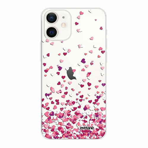 Evetane Coque iPhone 12 mini souple silicone transparente