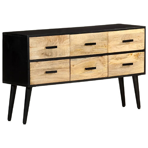 Maison Chic Buffet,Meuble de Rangement,commode pour salon,Cuisine 110x33x64 cm Bois de manguier massif -MN93146