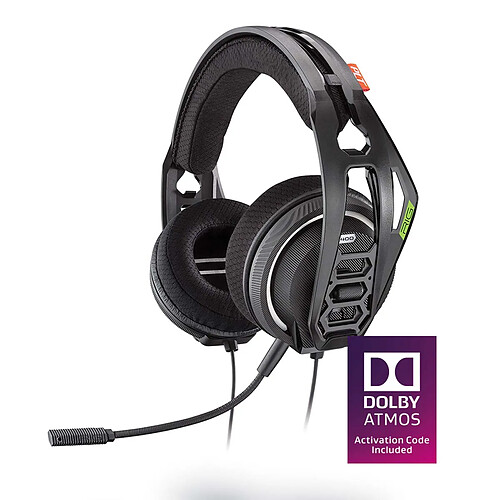 Plantronics - Casque Plantronics RIG 400HX ATMOS. Casque Gaming stéréo filaire licencié Microsoft pour Xbox One