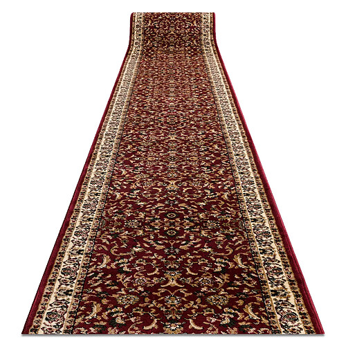 RUGSX Tapis de couloir HEAT-SET ROYAL ADR 1745 bordeaux 90 cm 90x720 cm