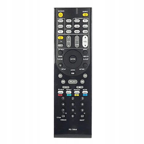 GUPBOO Télécommande Universelle de Rechange pour récepteur Audio/Vidéo ONKYO TV télécommande universelle