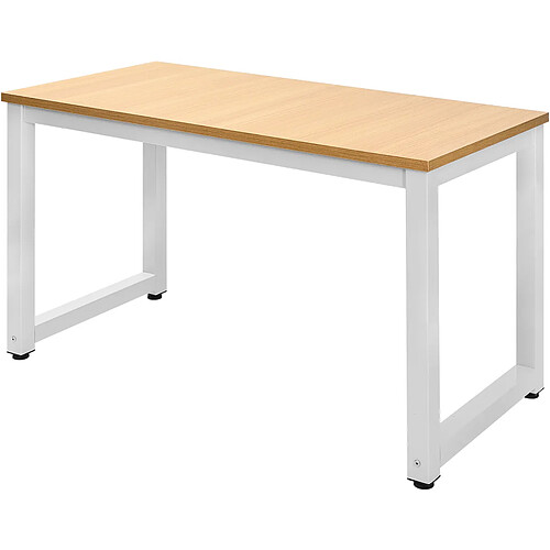 table d'ordinateur bureaux table de bureau table de travail table pc naturel