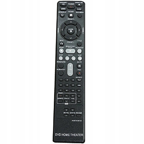 GUPBOO Télécommande Universelle de Rechange Pour LG DVD home cinéma DH4130S HT304 HT305 HT532