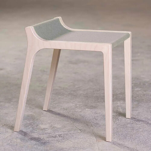 Sirch SIbis Tabouret enfant Xarre gris feutre