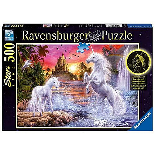 Ravensburger Licornes A la riviAre - Puzzle Starline (500 piAces)