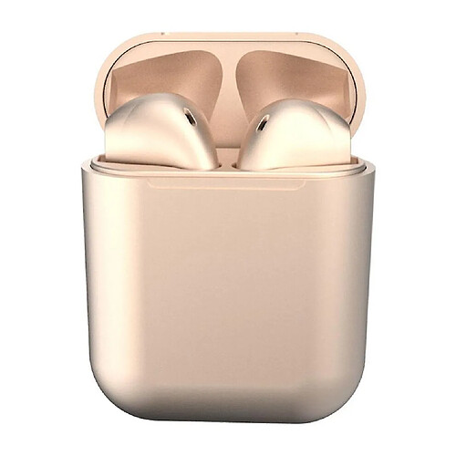 Universal Bluetooth 5.0 casque casque sans fil casque casque pour téléphone portable champagne or