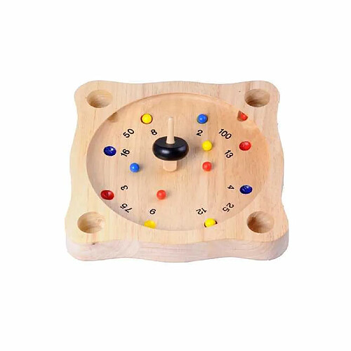 Engelhart Toupie Roulette, jeux de la roulette en bois