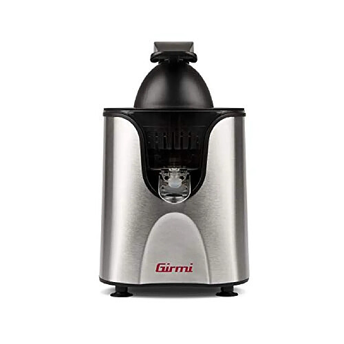 Girmi SR56 Extracteur de Jus Électrique 0.4L 85W 230V Anti-Goutte Acier Inoxydable Noir