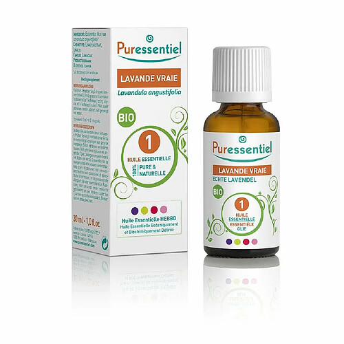 Laboratoire Puressentiel Lavande Vraie Bio Huiles Essentielles