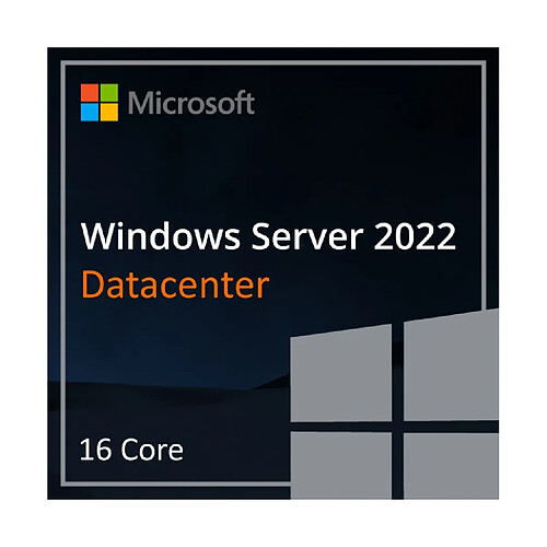 Microsoft Windows Server 2022 Datacenter (16 Core) - Clé licence à télécharger - Livraison rapide 7/7j