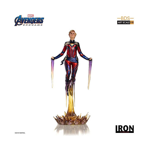 Iron Studios Marvel Avengers : Endgame - Statuette BDS Art Scale 1/10 Captain 26 cm