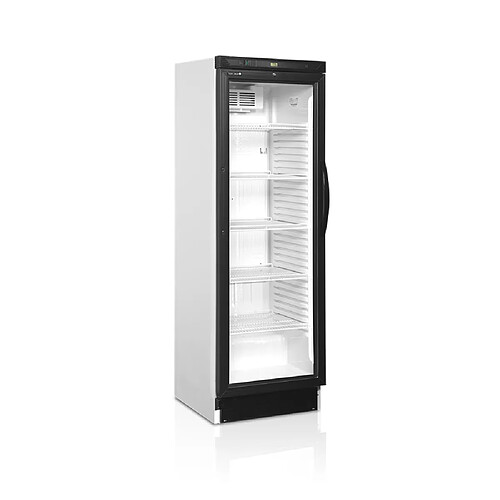 Vitrine Réfrigérée Vitrée Réversible CEV425 1 DEL L/H - Couleur Noire - TEFCOLD