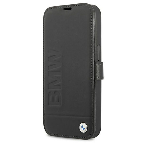 etui bmw bmflbkp13msllbk iphone 13 6,1" noir book signature