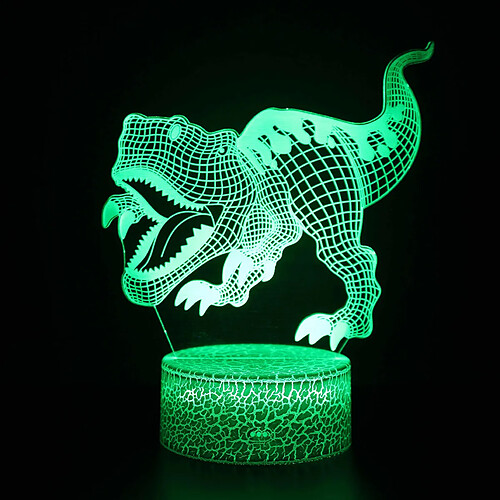 Universal Lumière de nuit à LED 3D, décoration de bureau en 16 couleurs, lumière de nuit lointaine à toucher USB, meilleur cadeau d'anniversaire de Noël pour les garçons, les filles, les enfants(Coloré)