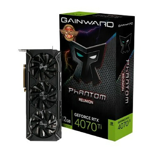 Gainward GeForce RTX 4070 Ti Phantom Reunion GS NVIDIA 12 Go GDDR6X