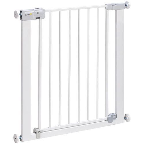 Safety 1st Barrière de sécurité enfant en métal blanc - Fermeture auto 73-80 cm