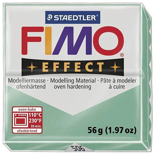 Pâte Fimo 57 g Effect Pierre précieuse Jade 8020.506 - Fimo