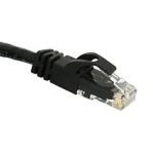 Cables To Go C2G Cat6 Snagless CrossOver UTP Patch Cable Black 1m câble de réseau Noir