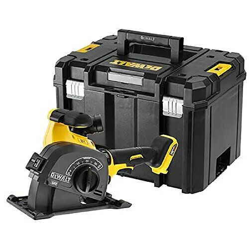 DeWalt DCG200NT-XJ Cadre à Rainure XR FLEXVOLT 54V Sans chargeur/Batterie, Noir/Jaune