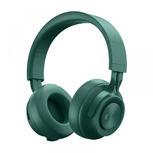 General Casque Bluetooth sur l'oreille, casque stéréo pliable léger sans fil et filaire avec micro, contrôle du volume, casque Bluetooth 5.1 pour iPad/voyage(vert)