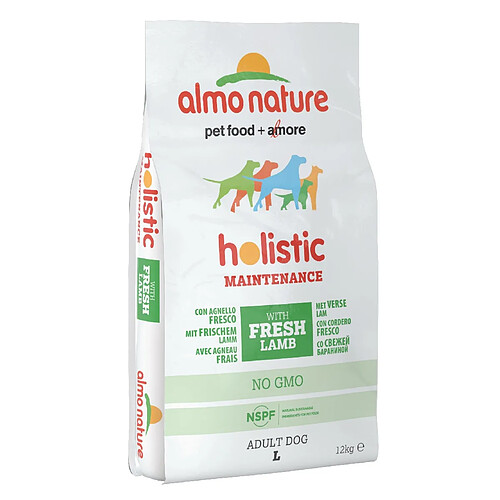 Almo Nature Chien Holistic Large Adult Agneau Riz