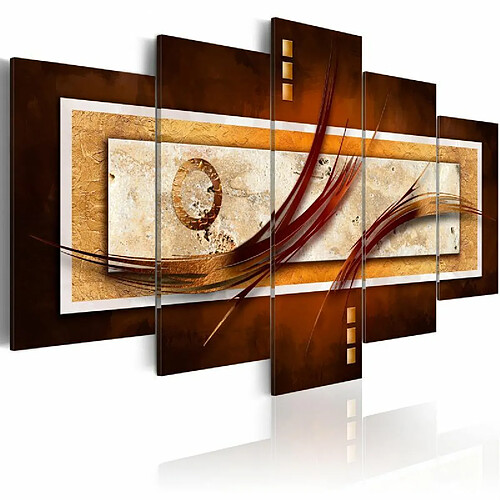 Paris Prix Tableau Imprimé Bronze Irisé 50 x 100 cm