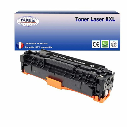 T3AZUR - Toner compatible avec Canon 716/731 Noire pour Canon MF-8050CN, MF-8080CW, MF-8230Cn, MF-8280Cw Noir - 2 200p