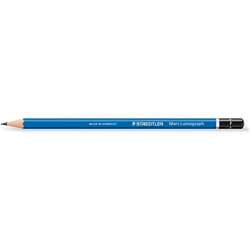 STAEDTLER Crayon Mars Lumograph, degré de dureté: F ()