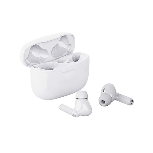 Écouteur Bluetooth Sans Fil TWS Casque audio HIFI Écouteurs Intra-Blanc