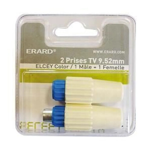 Louis Erard CONNECT Lot de 2 Prises TV Elsey