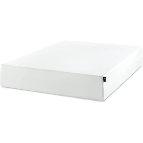 Zinus EU-BTCM-8F Matelas 140x190cm Mousse à Mémoire de Forme Adulte Ferme Moelleux Blanc