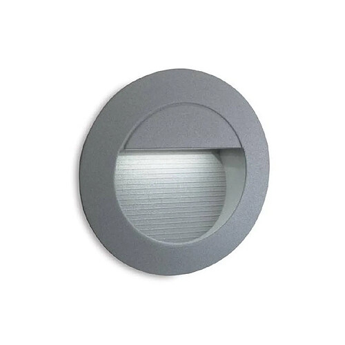 Luminaire Center Applique LED Wall, rond, aluminium