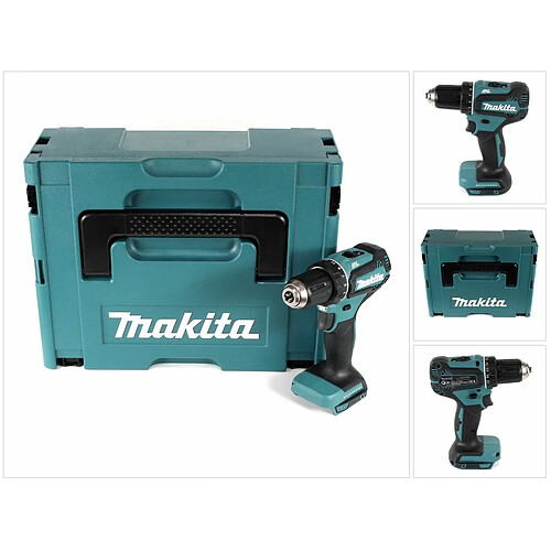 Perceusevisseuse sans fil Makita DDF485ZJ 18 V sans batterie ni chargeur coffret Makpac 2